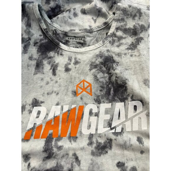 RAWGEAR Tie-Dye Tank Top~Size Med~Grey/White Athletic RG331 Bradley Martyn L6 16 - Picture 7 of 8